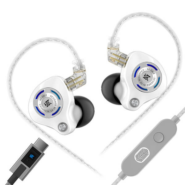 KZ Gale Hi-Fi Gaming Earphone – Pro-Level Acoustic Standard IEM with Dual Mic - Image 3